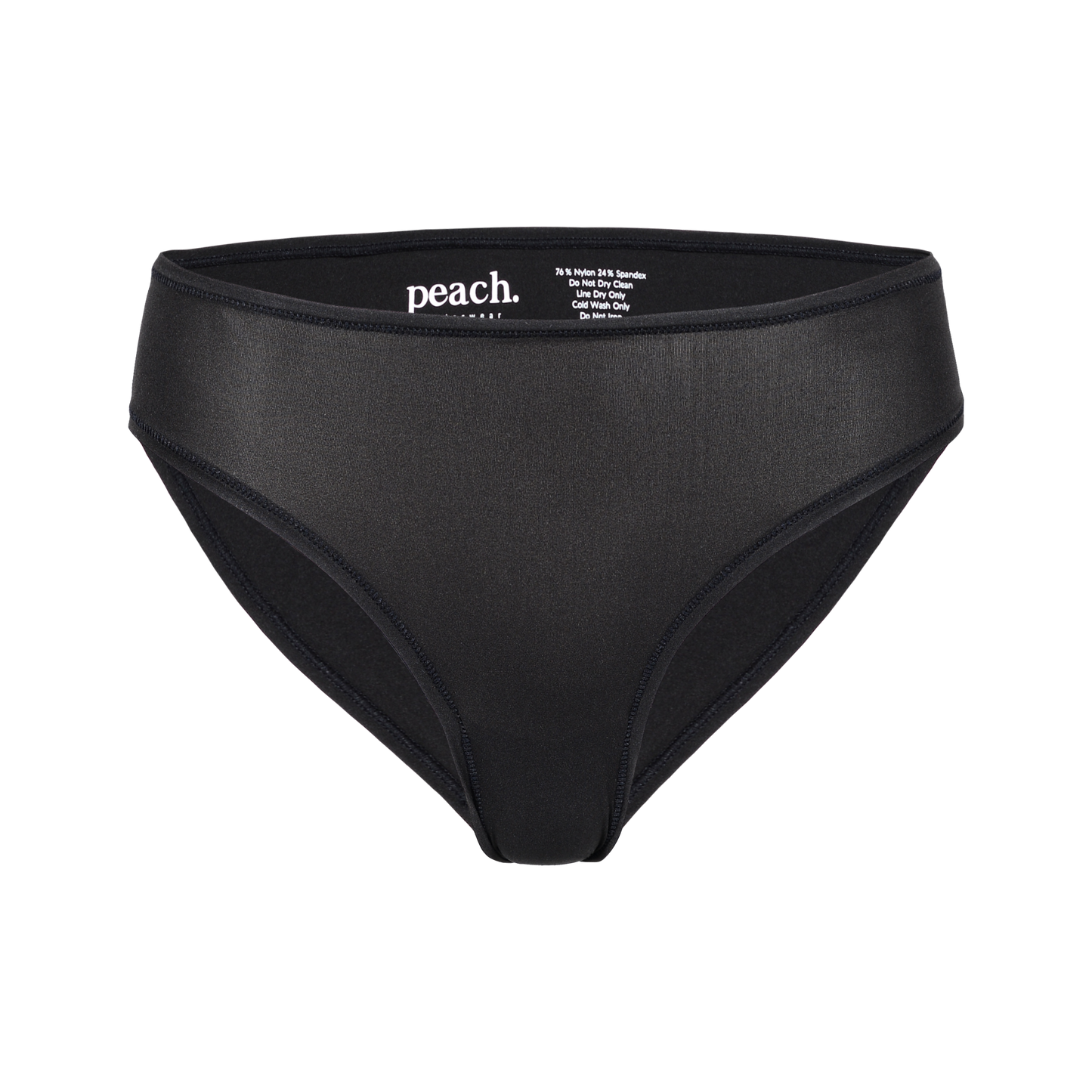 Original-Rise Cheeky - Super Stretch - Black