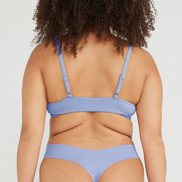 Original-Rise Thong - Seamless Cotton - Frost