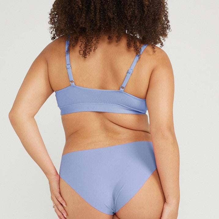 Original-Rise Bikini Brief - Seamless Cotton - Frost