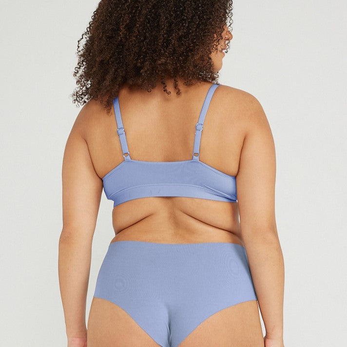 Mid-Rise Cheeky - Seamless Cotton - Frost