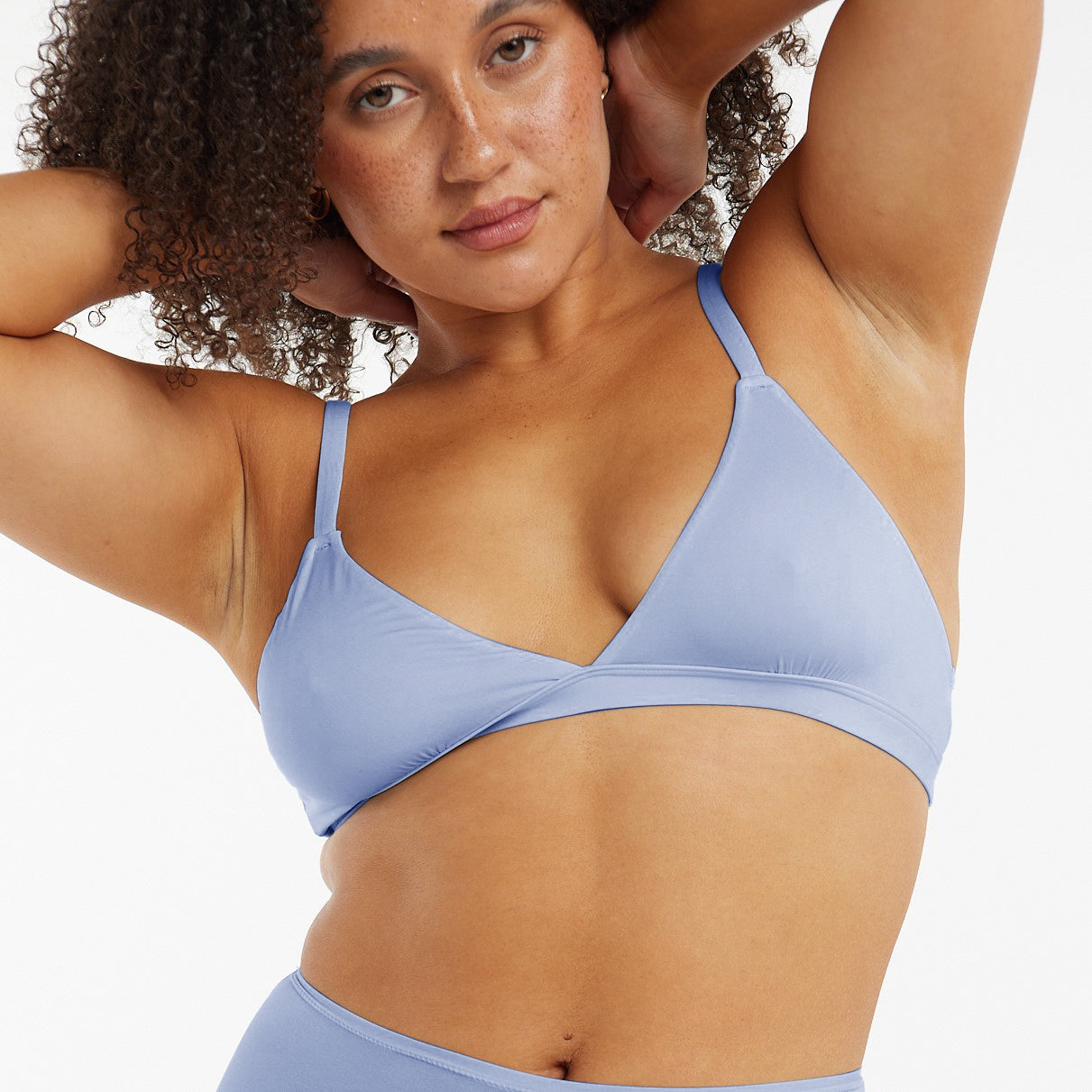 Triangle Bralette - Super Stretch - Frost