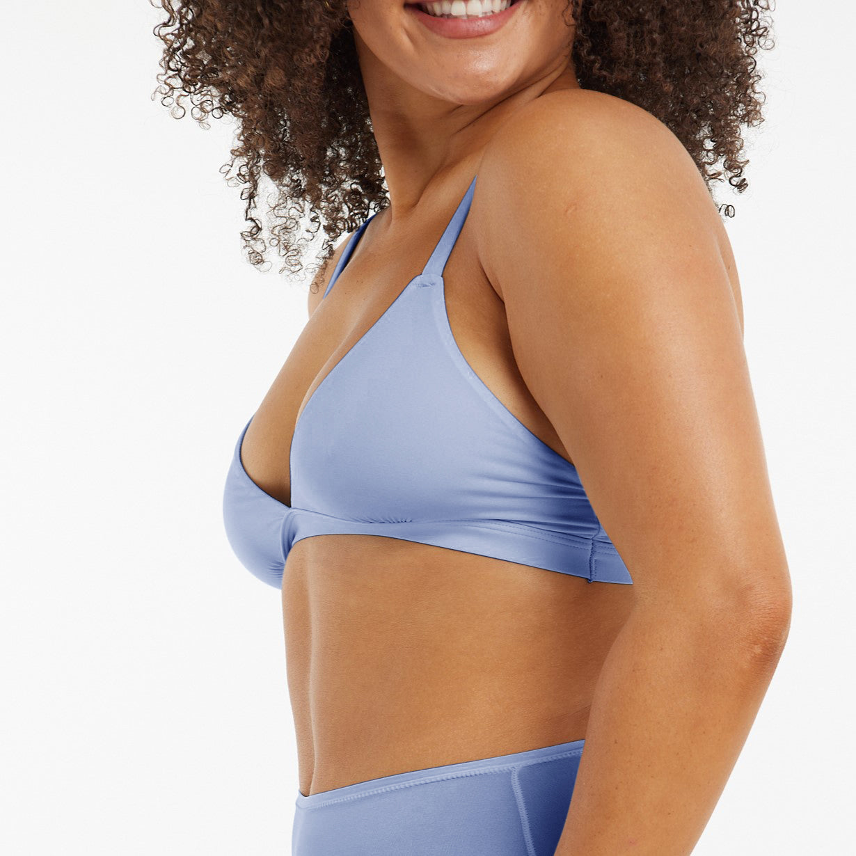 Triangle Bralette - Super Stretch - Frost