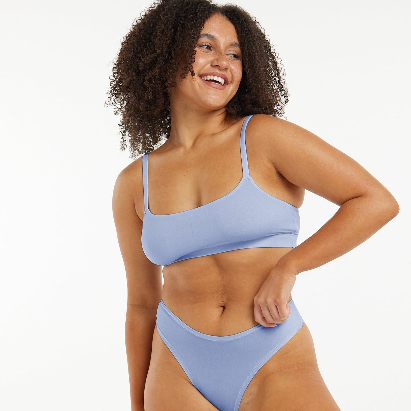 Original-Rise Thong - Super Stretch - Frost