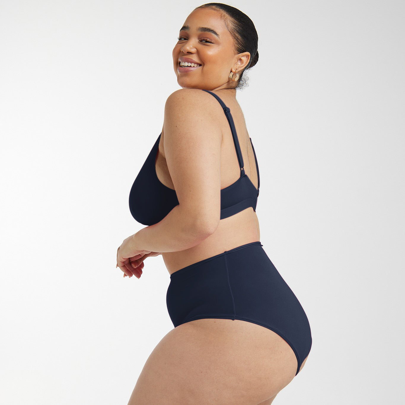 High-Rise Bikini - Super Stretch - Ink