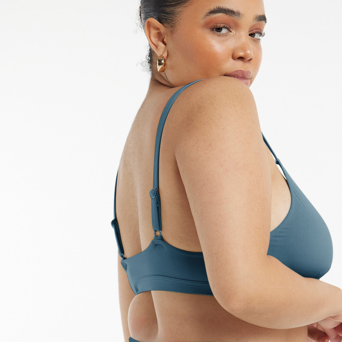 Triangle Bralette - Super Stretch - Neptune