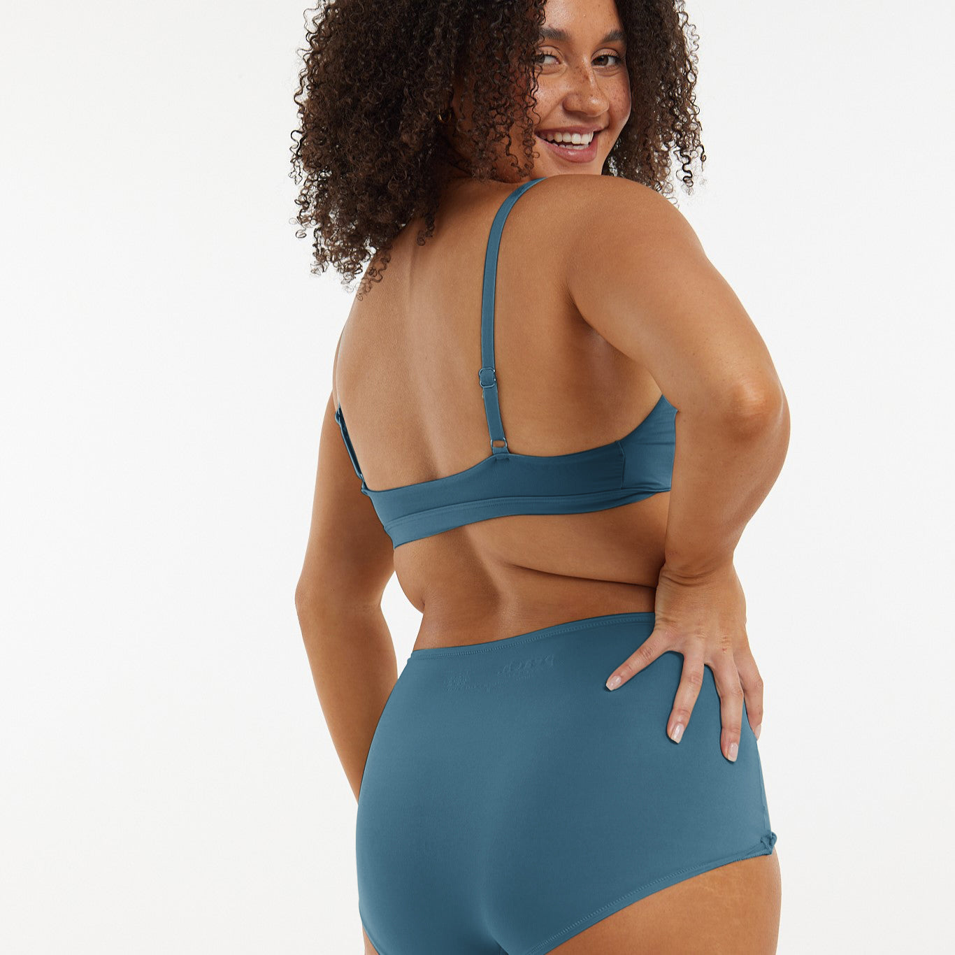 High-Rise Boyleg - Super Stretch - Neptune