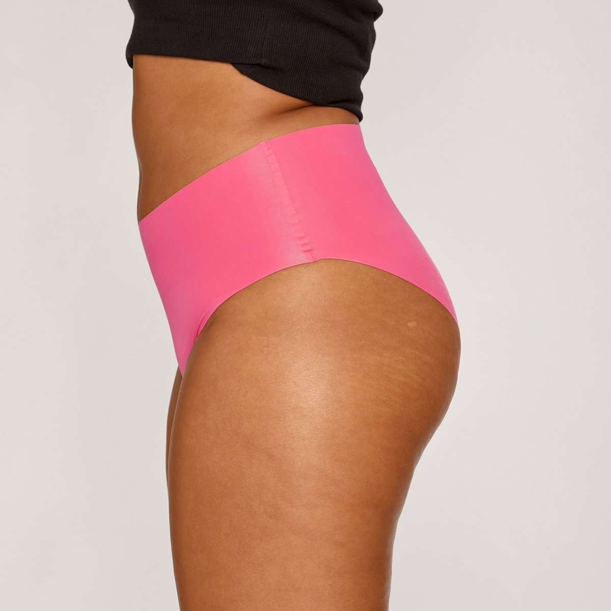 High-Rise Bikini Brief - Confetti - Peach Underwear