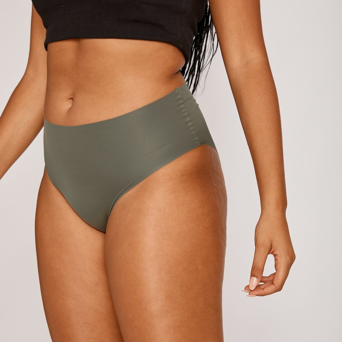 High-Rise Bikini Brief - Rio - Peach Underwear