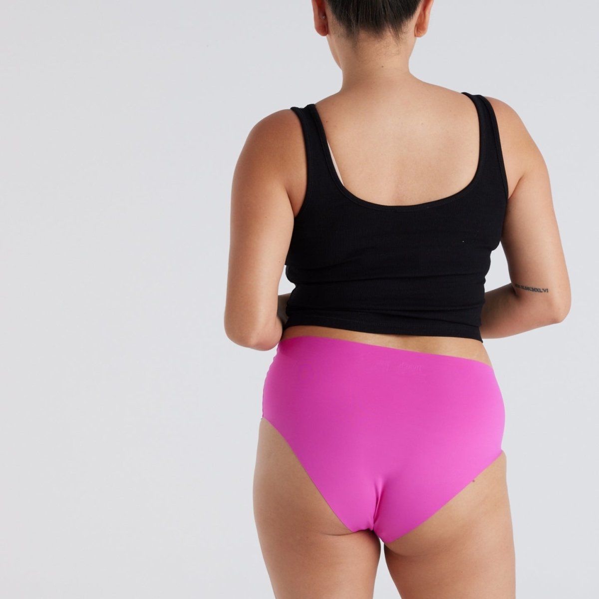 High-Rise Bikini Brief - Seamless Ultrasmooth - Pink Fizz - Peach Underwear