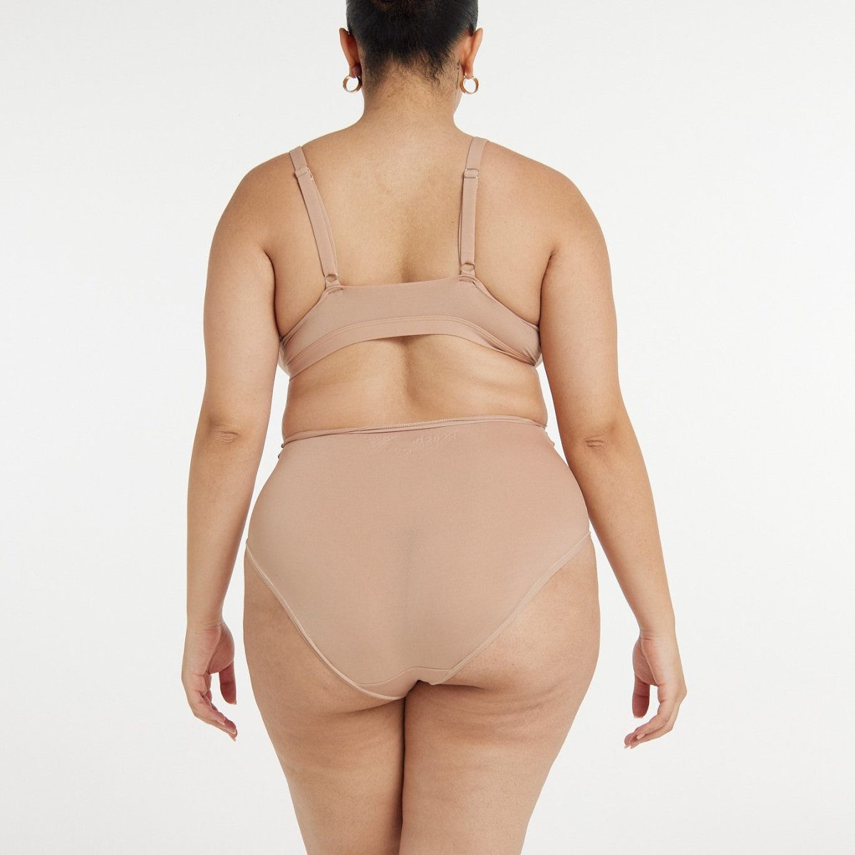High-Rise Bikini - Super Stretch - Latte - Peach Underwear