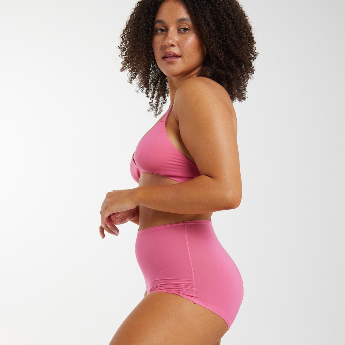 High-Rise Boyleg - Super Stretch - Confetti - Peach Underwear