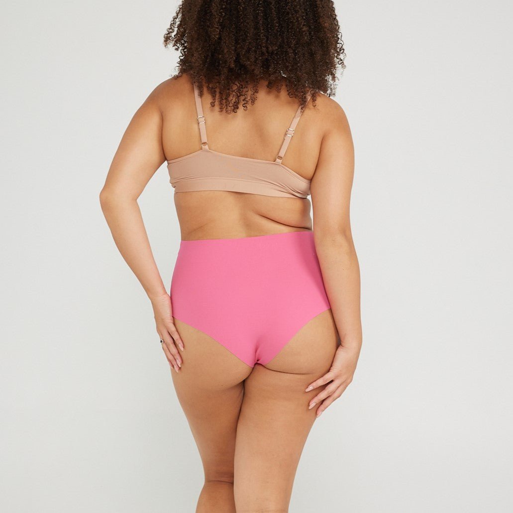 High-Rise Cheeky - Seamless Cotton - Confetti - Peach Underwear