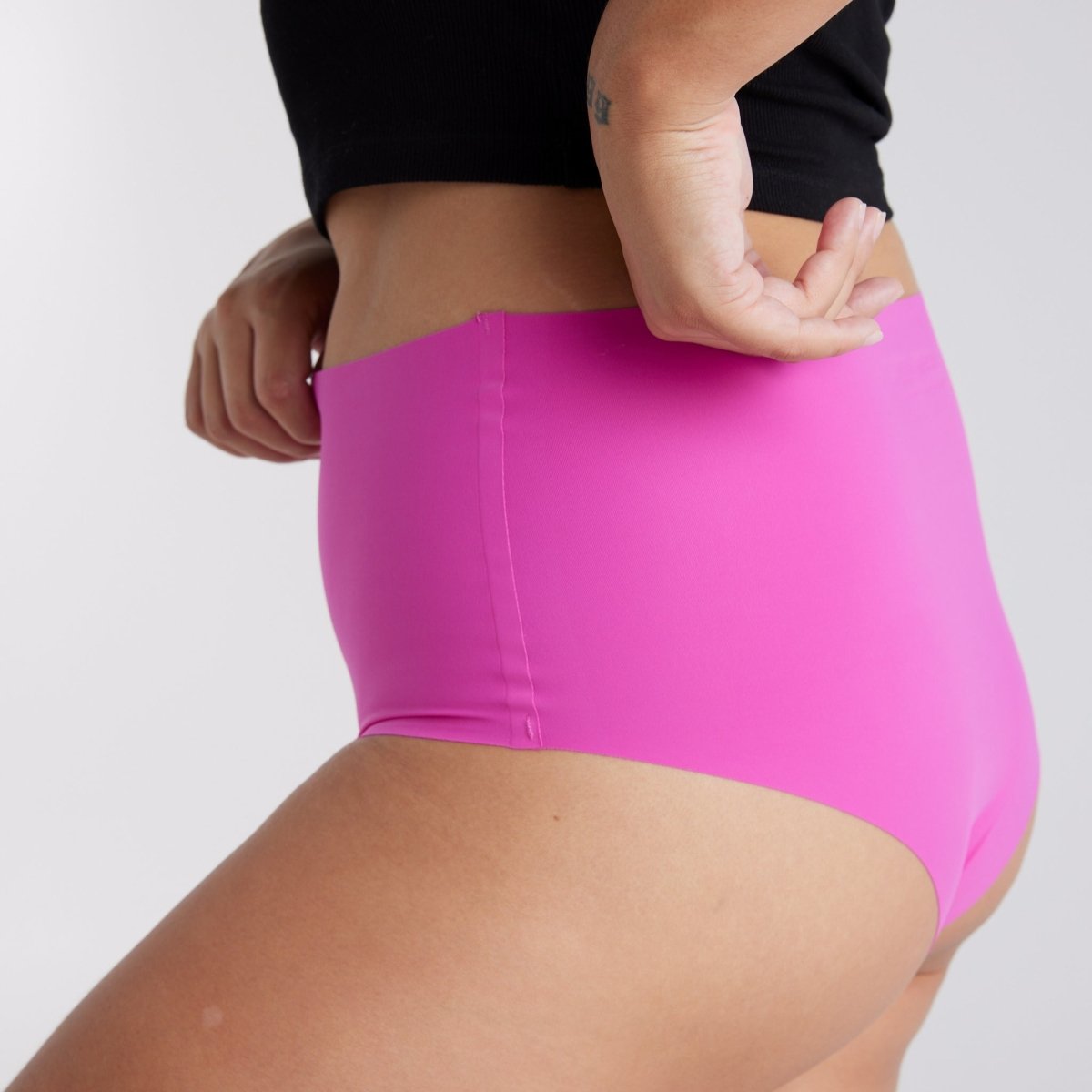 High-Rise Cheeky - Seamless Ultrasmooth - Pink Fizz - Peach Underwear