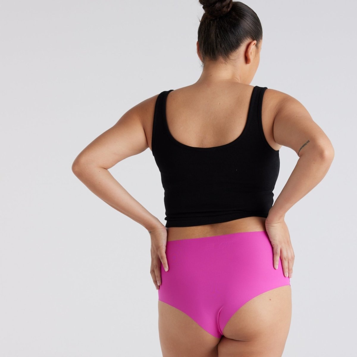 High-Rise Cheeky - Seamless Ultrasmooth - Pink Fizz - Peach Underwear