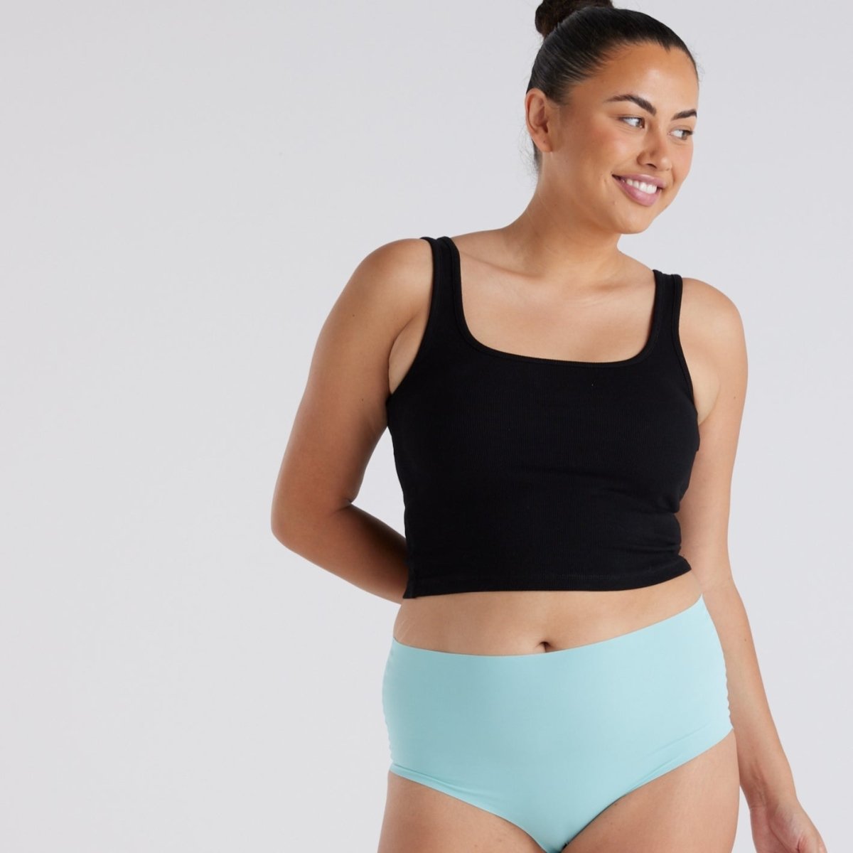 High-Rise Cheeky - Seamless Ultrasmooth - Sea Foam - Peach Underwear