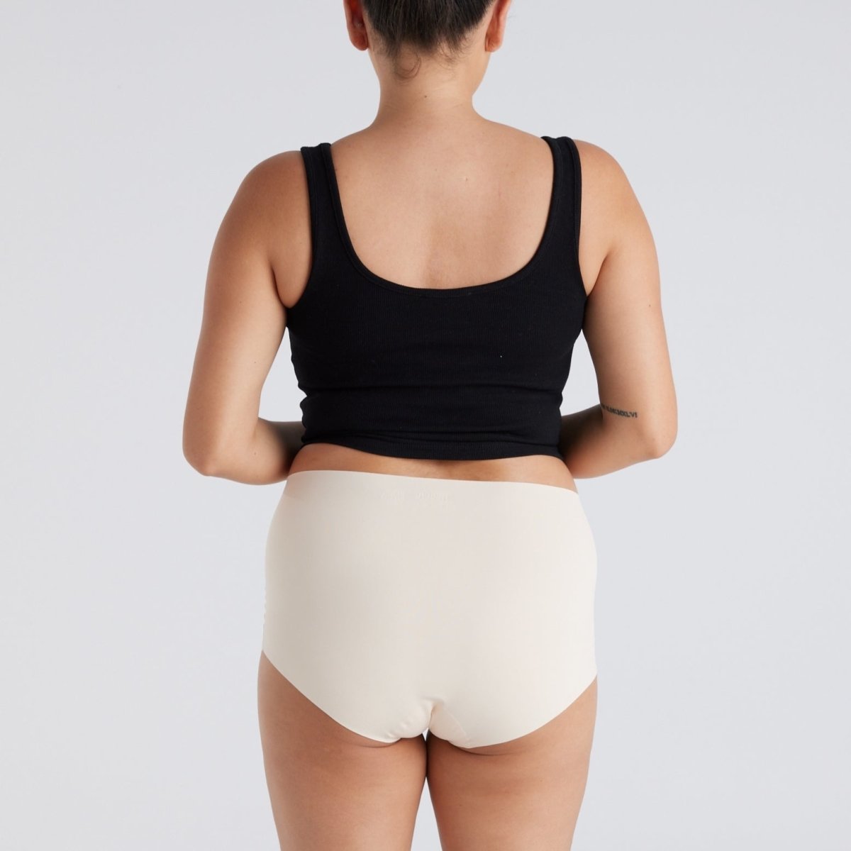 High-Rise Full Brief - Seamless Ultrasmooth - Buttermilk - Peach Underwear