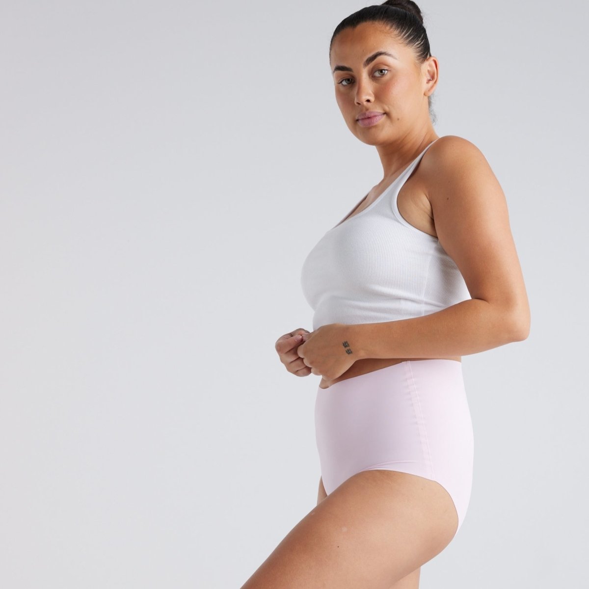 High-Rise Full Brief - Seamless Ultrasmooth - Fairy Floss - Peach Underwear