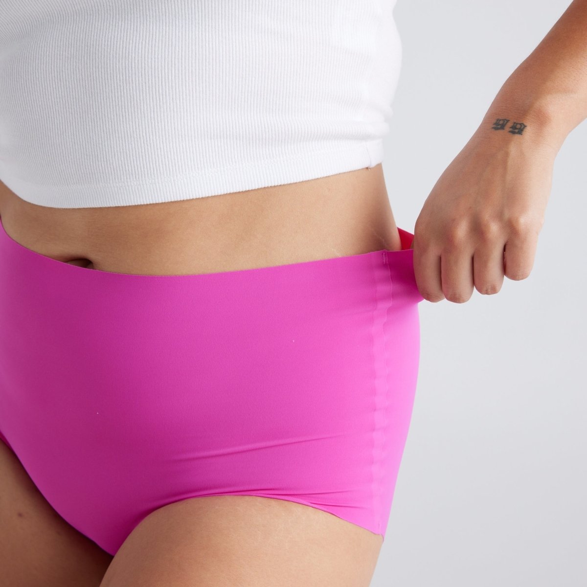 High-Rise Full Brief - Seamless Ultrasmooth - Pink Fizz - Peach Underwear