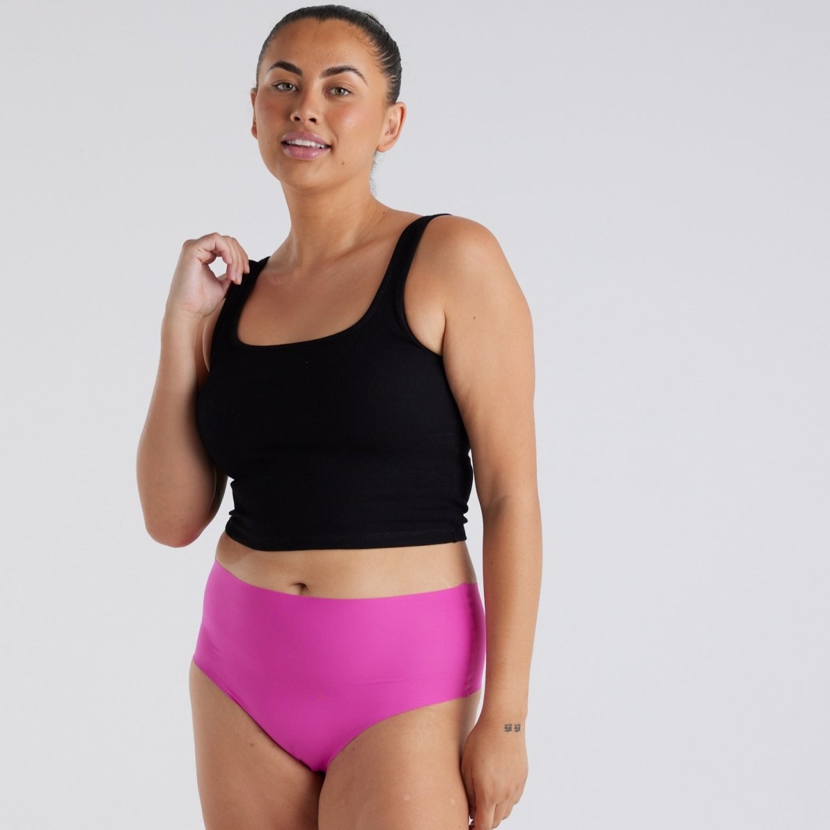 High-Rise Thong - Seamless Ultrasmooth - Pink Fizz - Peach Underwear