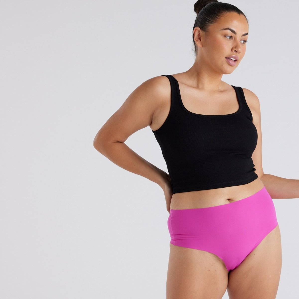 High-Rise Thong - Seamless Ultrasmooth - Pink Fizz - Peach Underwear