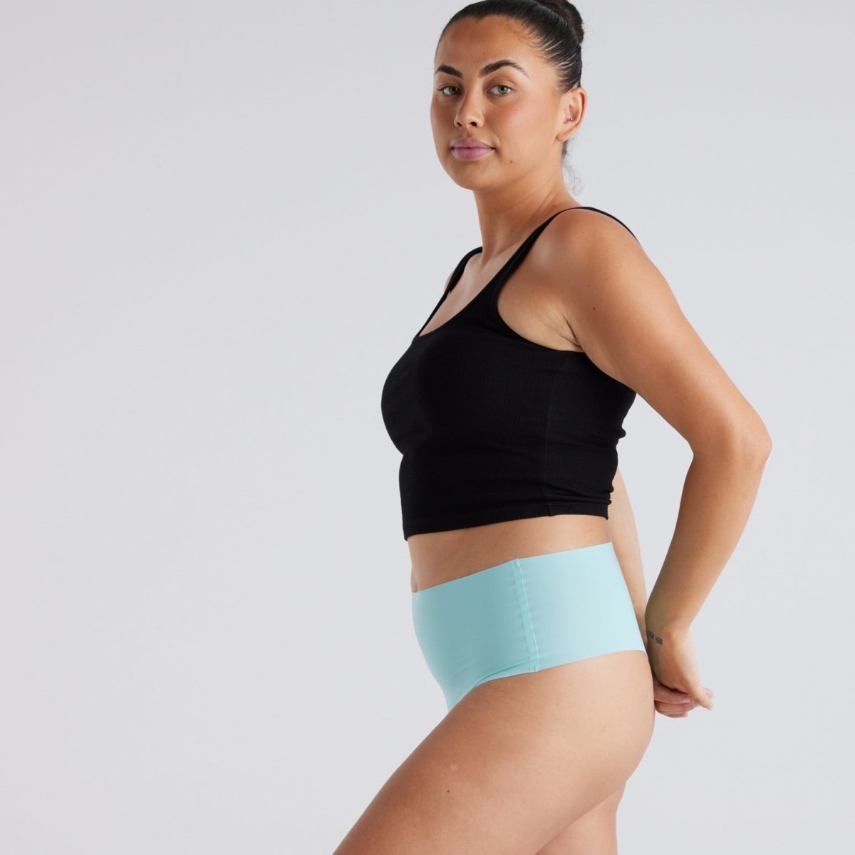 High-Rise Thong - Seamless Ultrasmooth - Sea Foam - Peach Underwear