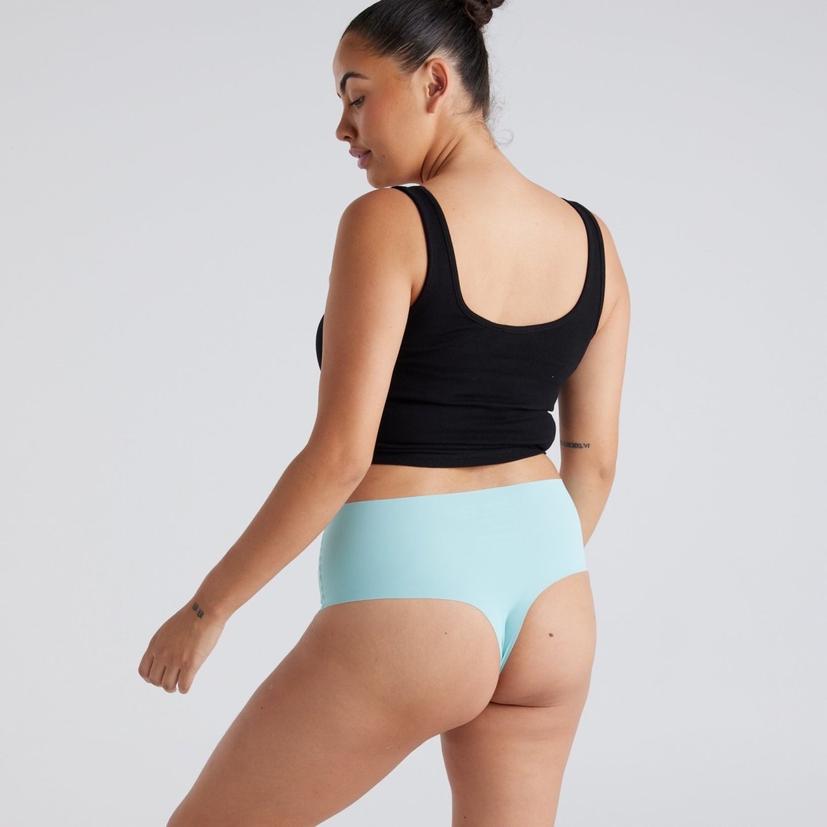 High-Rise Thong - Seamless Ultrasmooth - Sea Foam - Peach Underwear