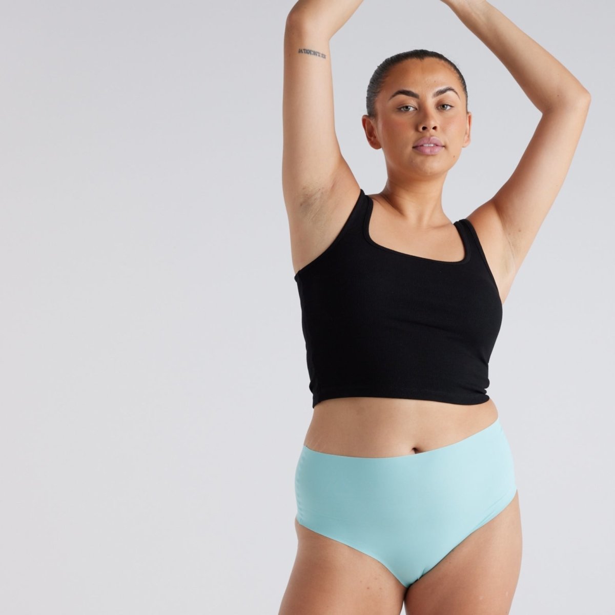 High-Rise Thong - Seamless Ultrasmooth - Sea Foam - Peach Underwear