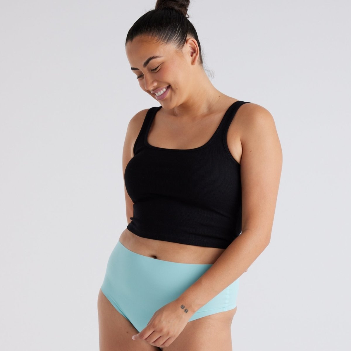 High-Rise Thong - Seamless Ultrasmooth - Sea Foam - Peach Underwear