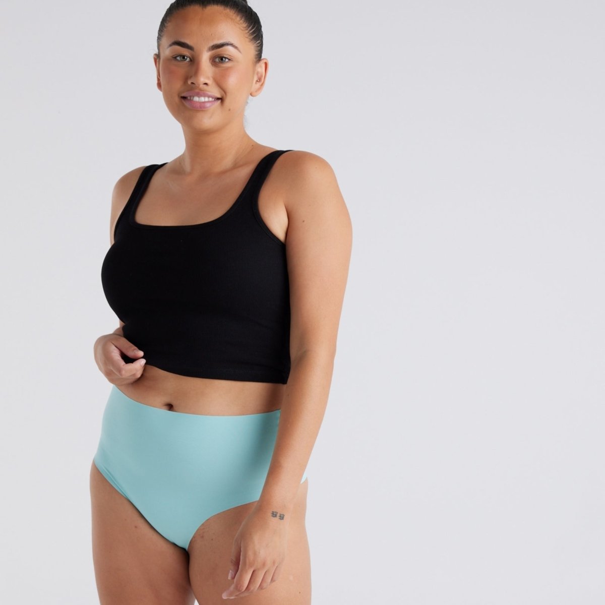 High-Rise Thong - Seamless Ultrasmooth - Sea Foam - Peach Underwear