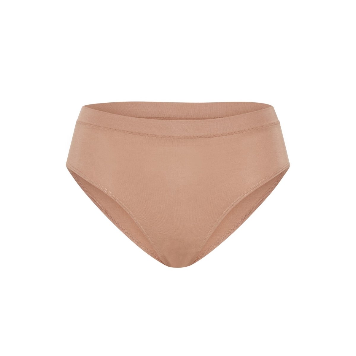 Mid-Rise Bikini Brief - Bamboo Butter - Latte - Peach Underwear
