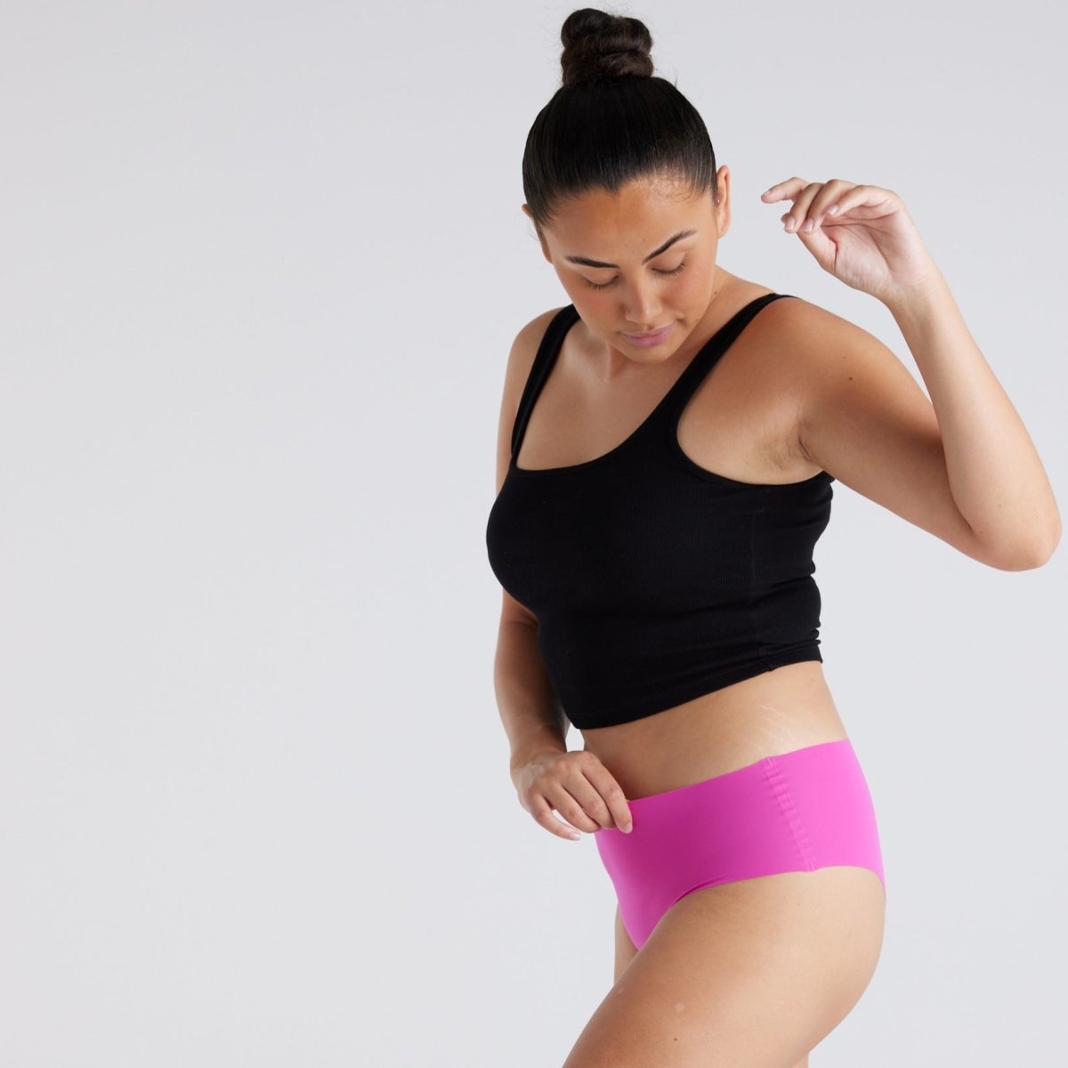Mid-Rise Cheeky - Seamless Ultrasmooth - Pink Fizz - Peach Underwear