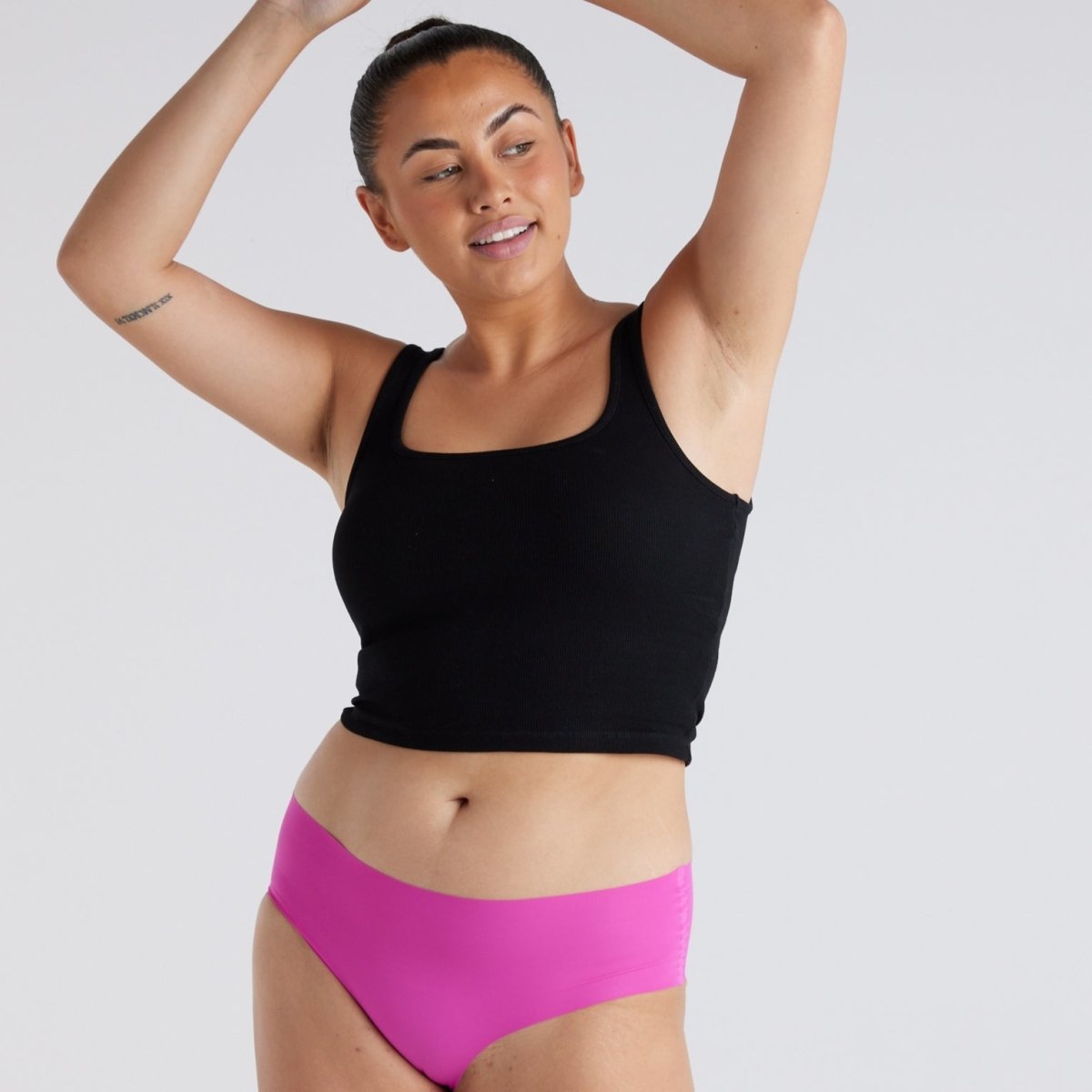 Mid-Rise Cheeky - Seamless Ultrasmooth - Pink Fizz - Peach Underwear