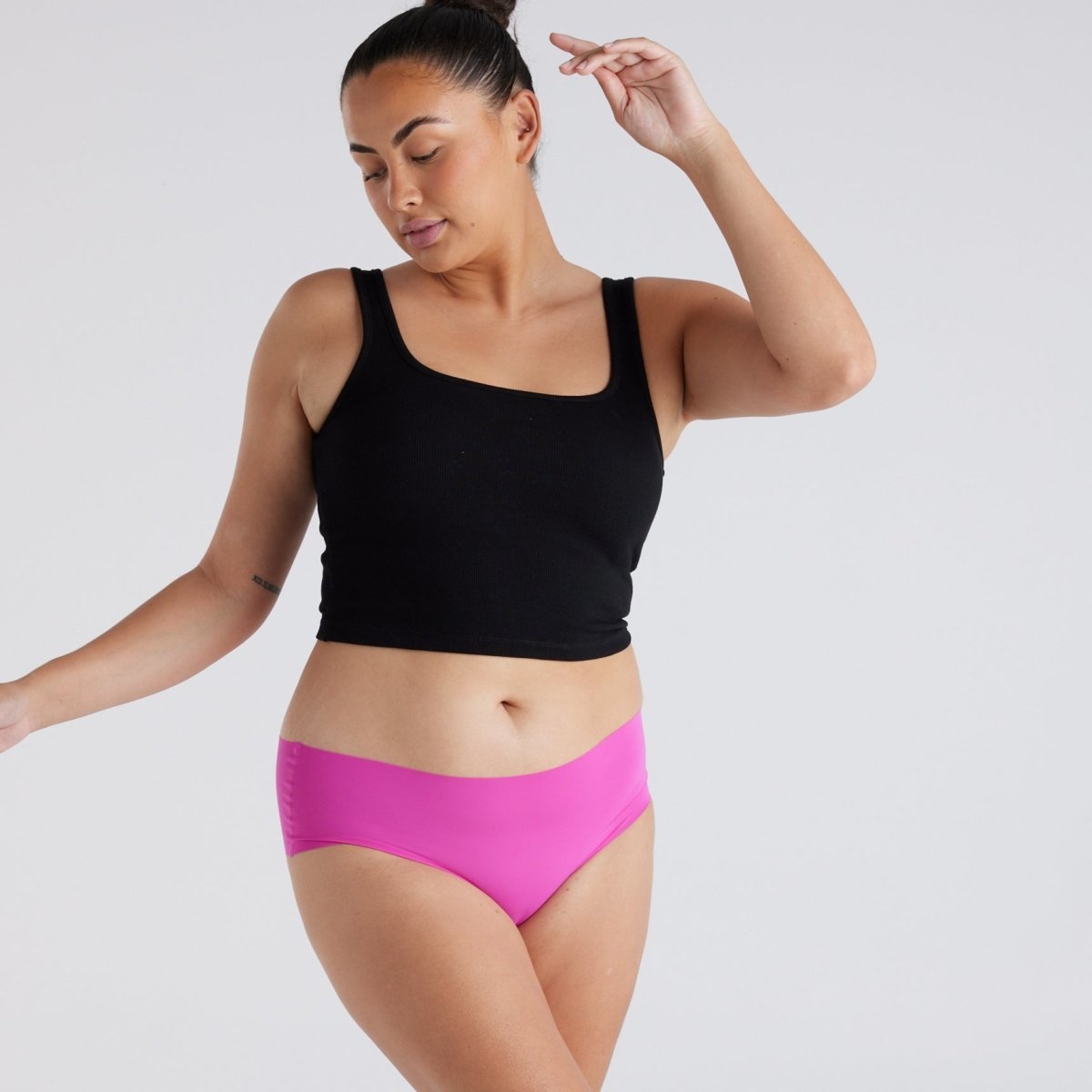 Mid-Rise Cheeky - Seamless Ultrasmooth - Pink Fizz - Peach Underwear