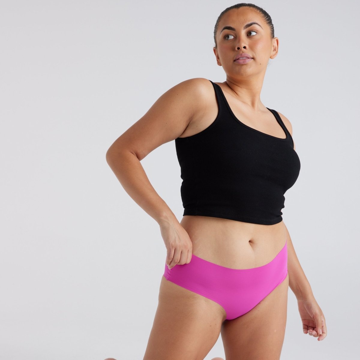 Mid-Rise Cheeky - Seamless Ultrasmooth - Pink Fizz - Peach Underwear