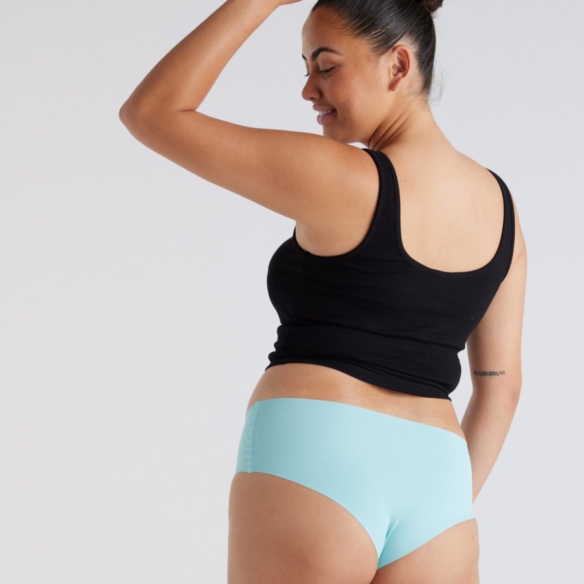 Mid-Rise Cheeky - Seamless Ultrasmooth - Sea Foam - Peach Underwear