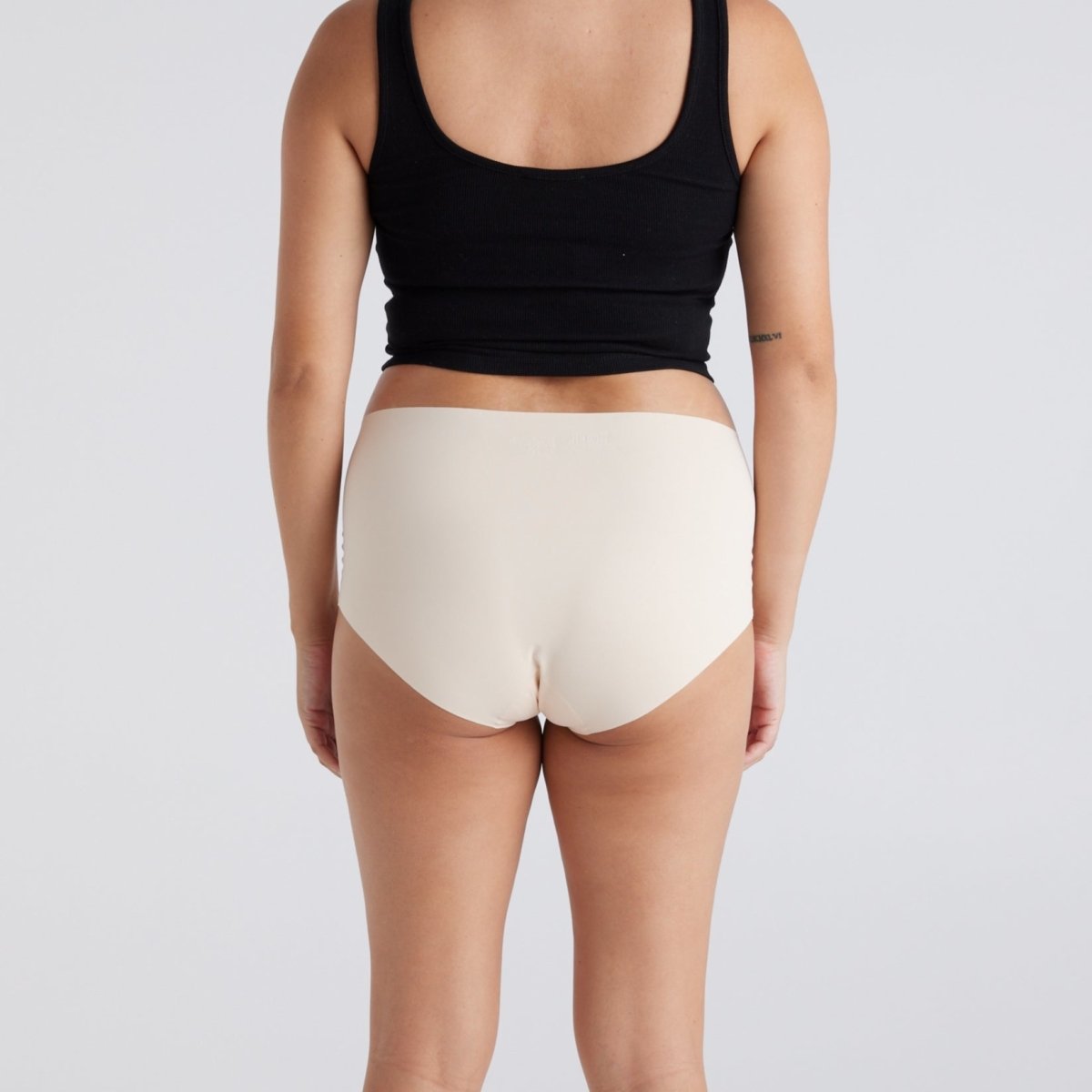 Mid-Rise Full Brief - Seamless Ultrasmooth - Buttermilk - Peach Underwear