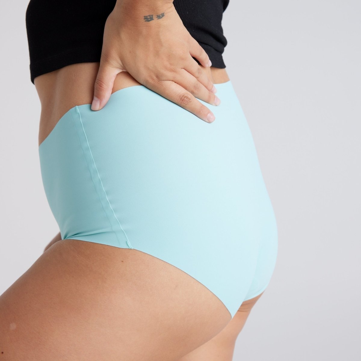 Mid-Rise Full Brief - Seamless Ultrasmooth - Sea Foam - Peach Underwear