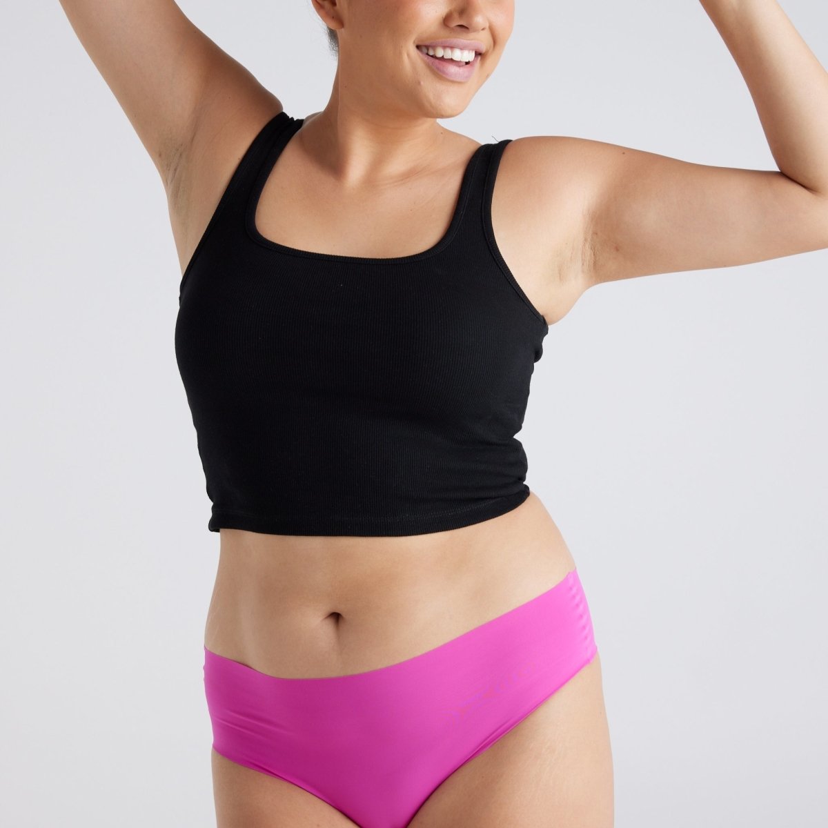 Mid-Rise Thong - Seamless Ultrasmooth - Pink Fizz - Peach Underwear