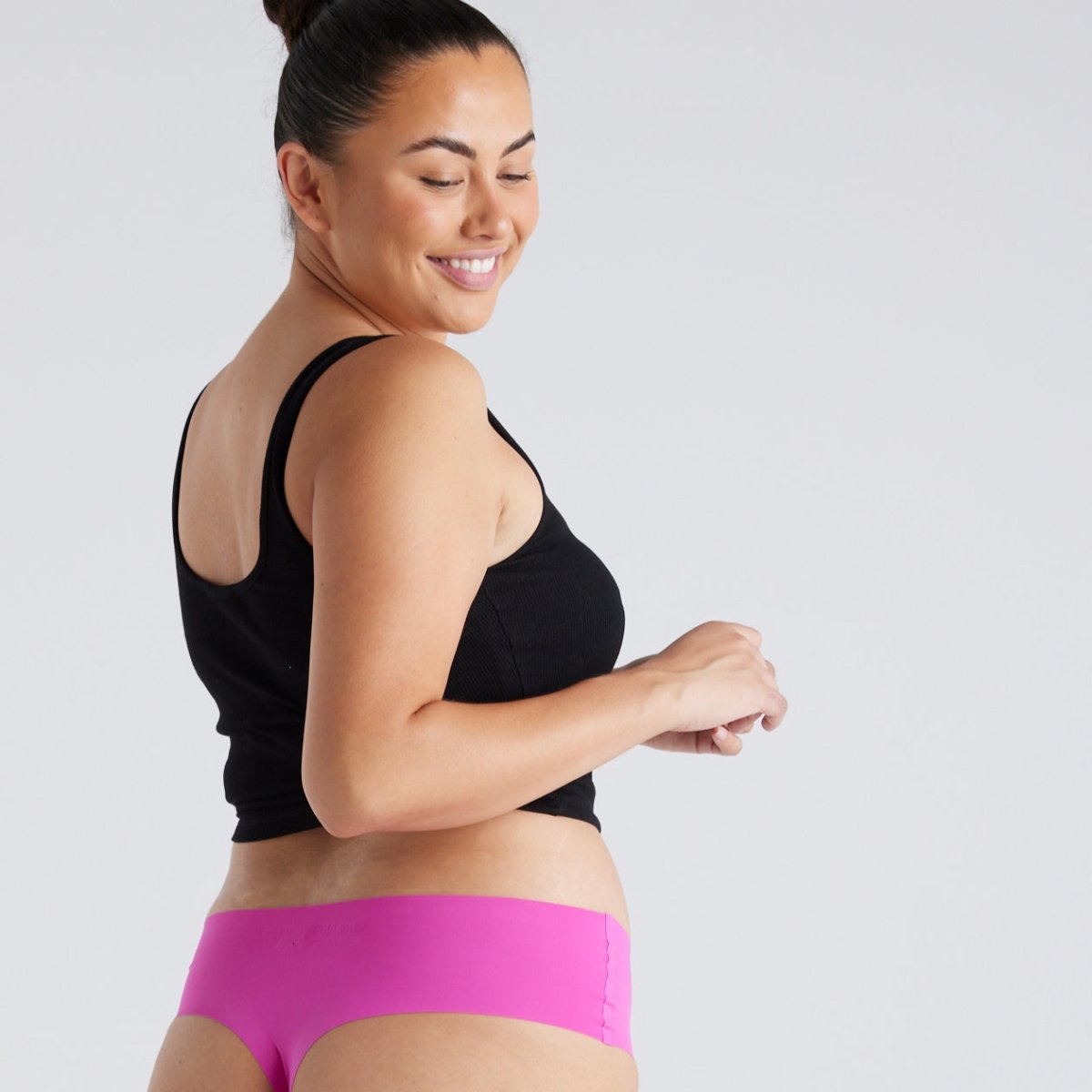 Mid-Rise Thong - Seamless Ultrasmooth - Pink Fizz - Peach Underwear