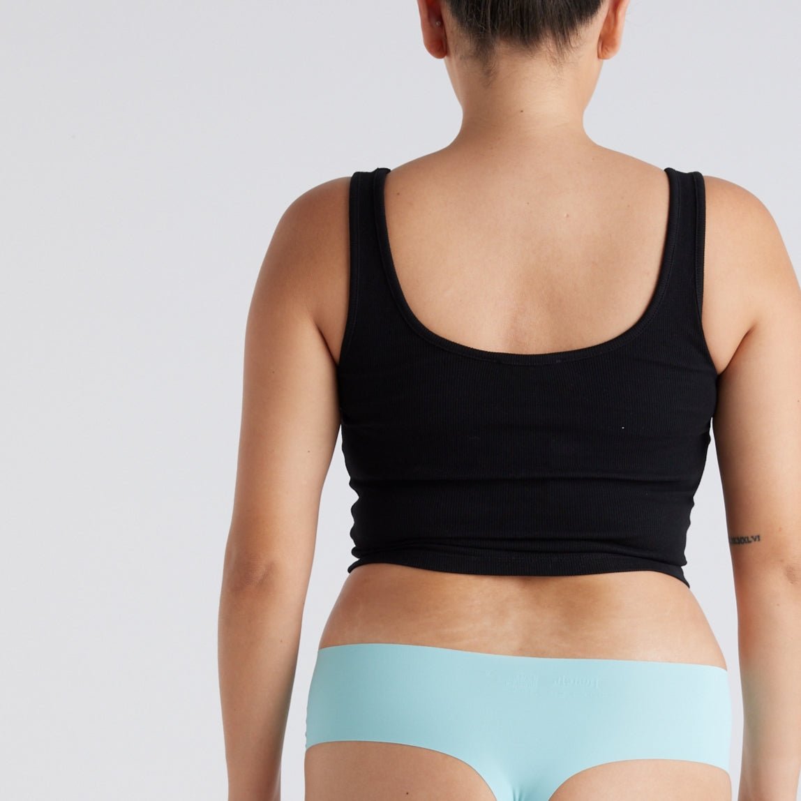 Mid-Rise Thong - Seamless Ultrasmooth - Sea Foam - Peach Underwear