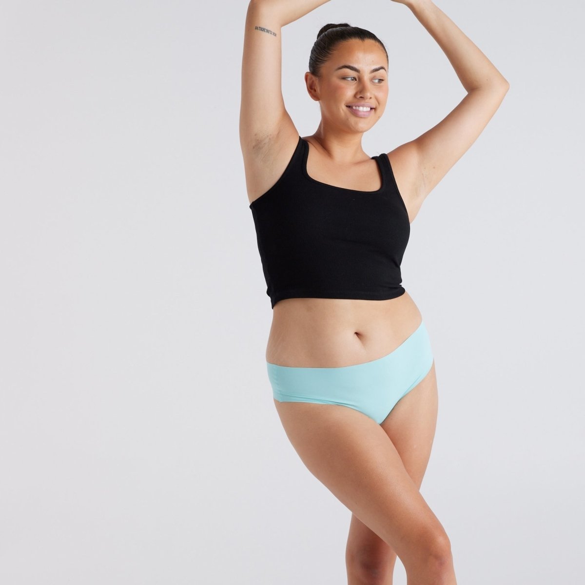 Mid-Rise Thong - Seamless Ultrasmooth - Sea Foam - Peach Underwear