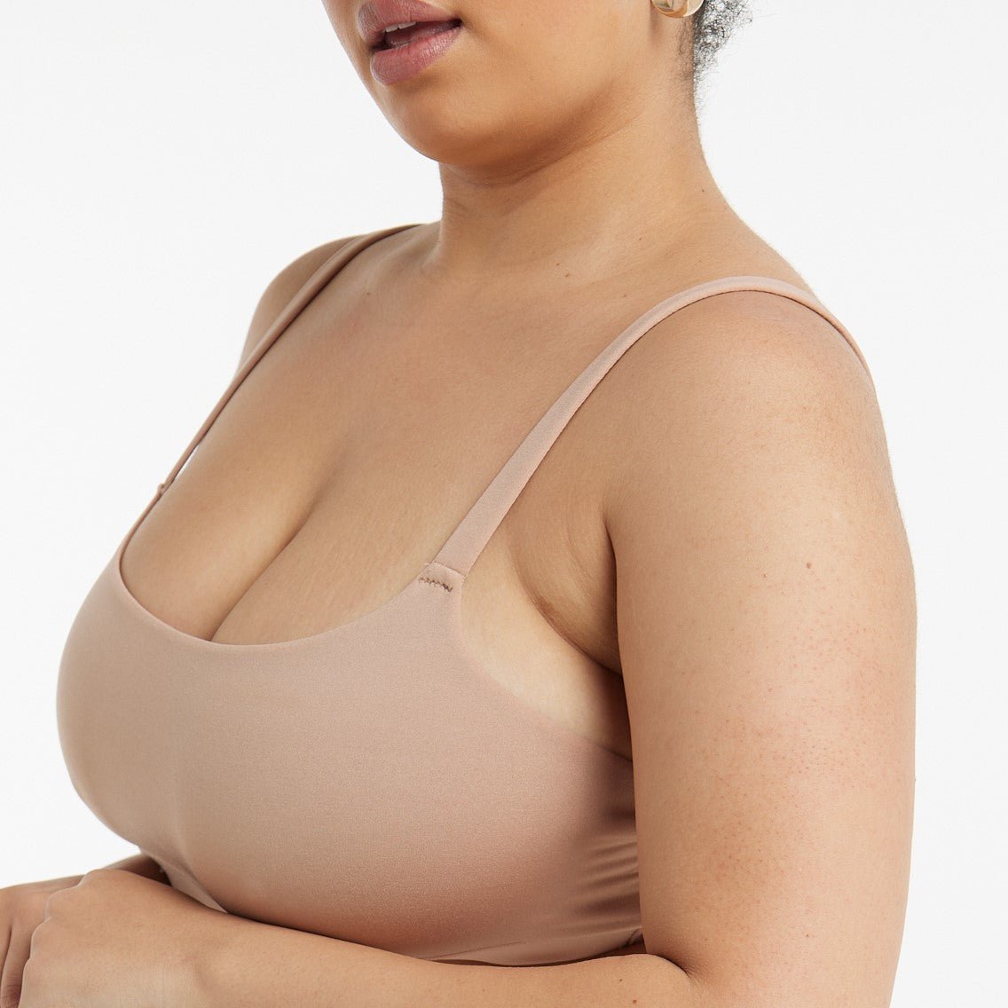 Scoop Bralette - Super Stretch - Latte - Peach Underwear