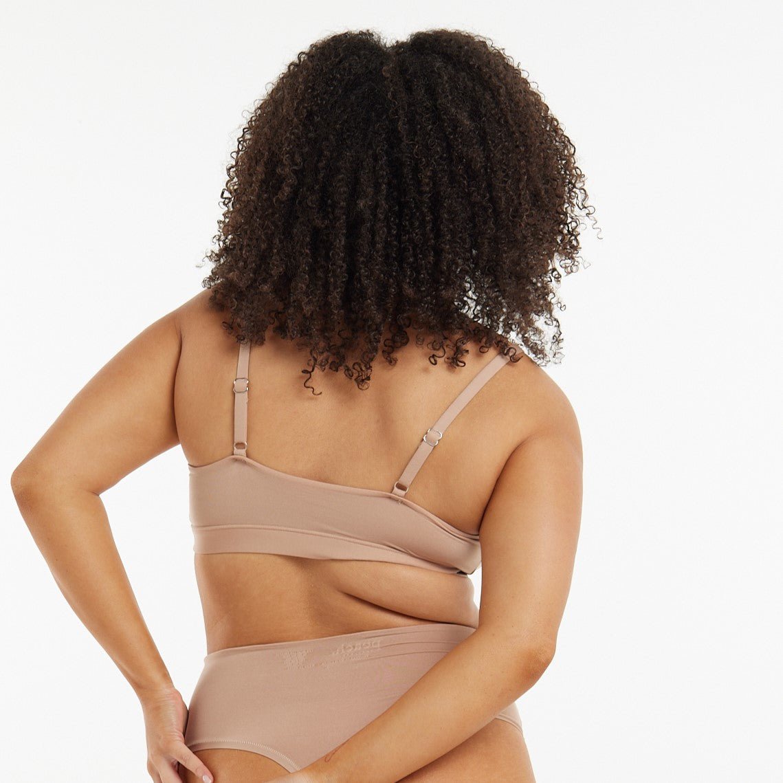Scoop Bralette - Super Stretch - Latte - Peach Underwear