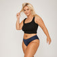 Mid-Rise Bikini Brief - Seamless Ultrasmooth - Ink