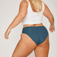 Mid-Rise Bikini Brief - Seamless Ultrasmooth - Neptune