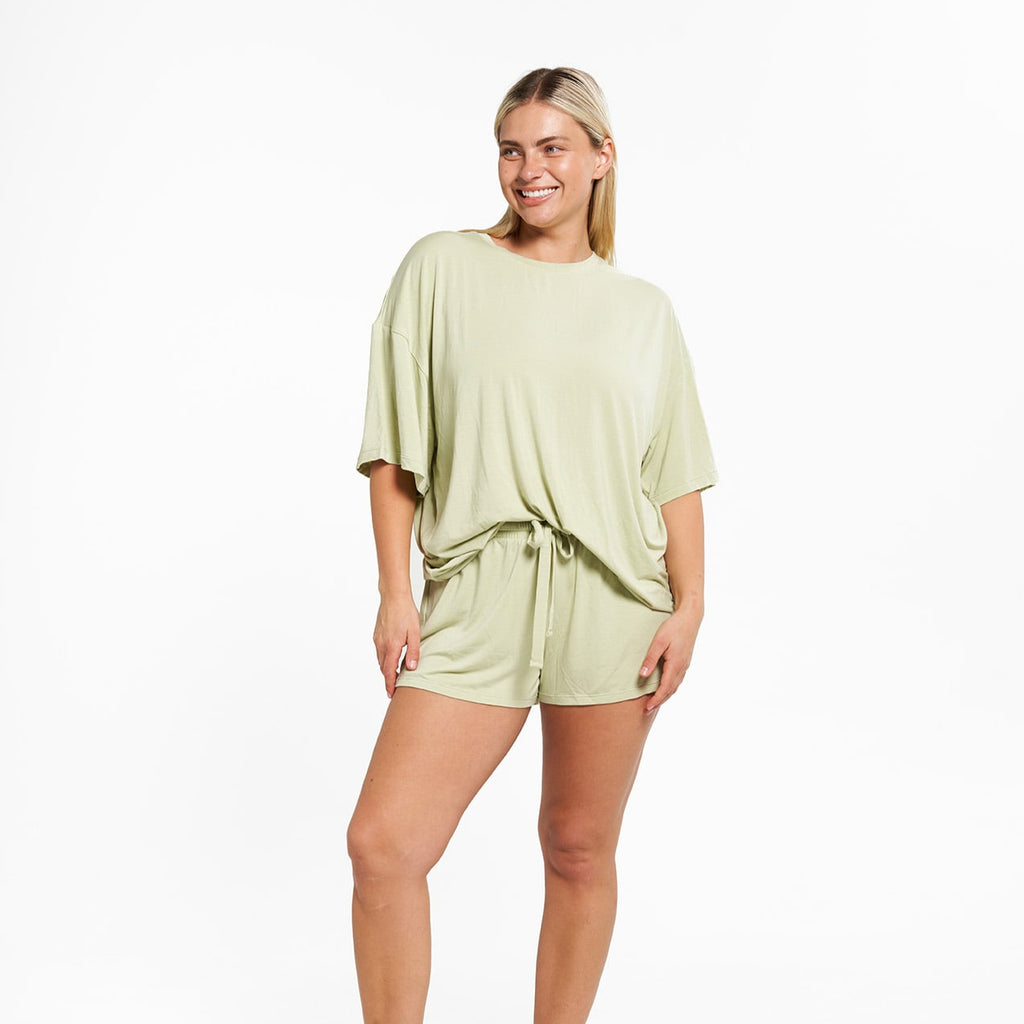 Oversized Sleep Shirt - Aloe
