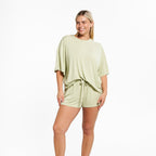 Oversized Sleep Shirt - Aloe