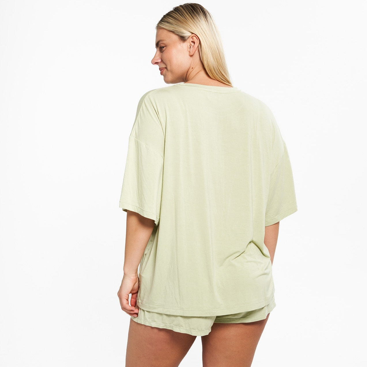 Oversized Sleep Shirt - Aloe