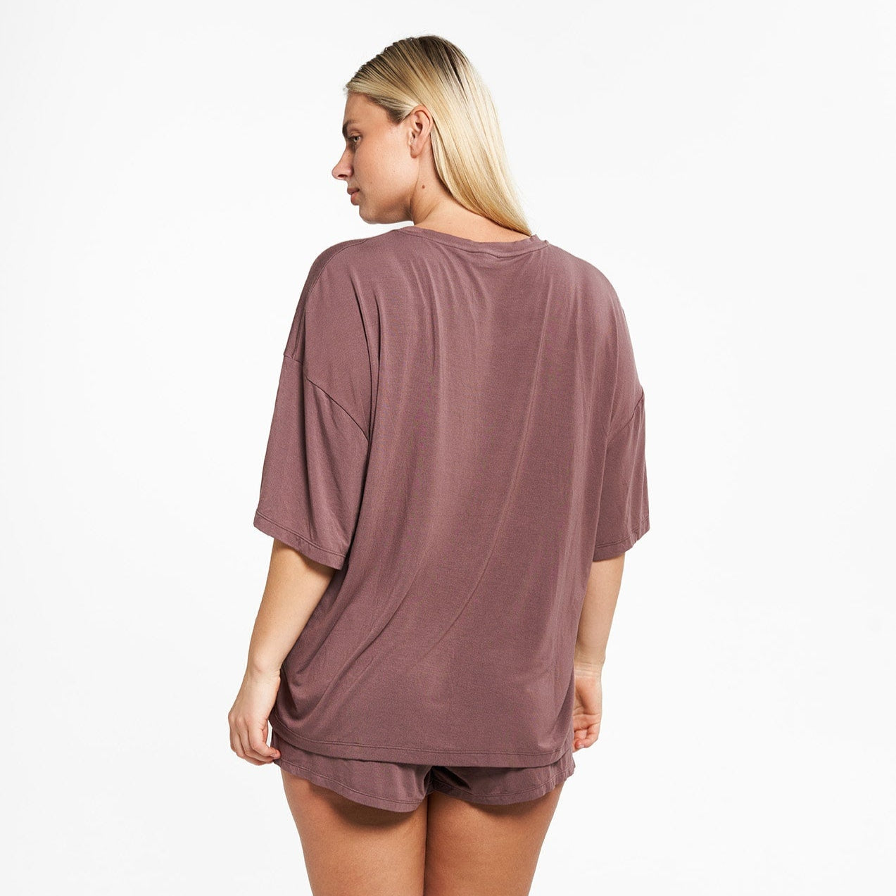 Oversized Sleep Shirt - Peppercorn