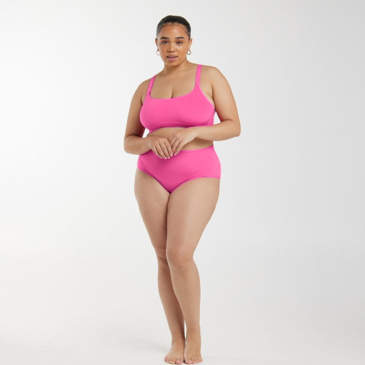 High-Rise Thong - Super Stretch - Confetti - Peach Underwear